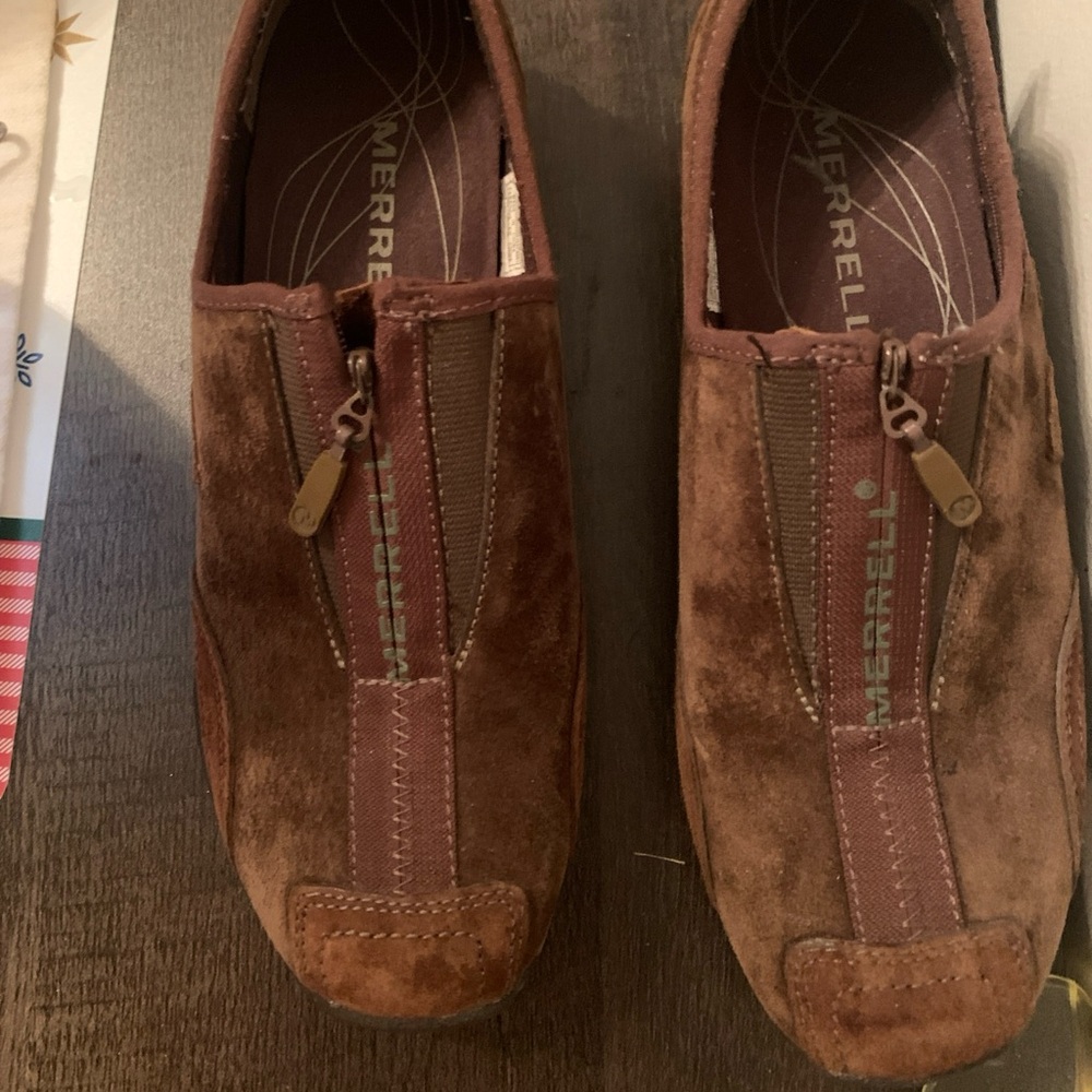 Merril Brown Suede Shoes